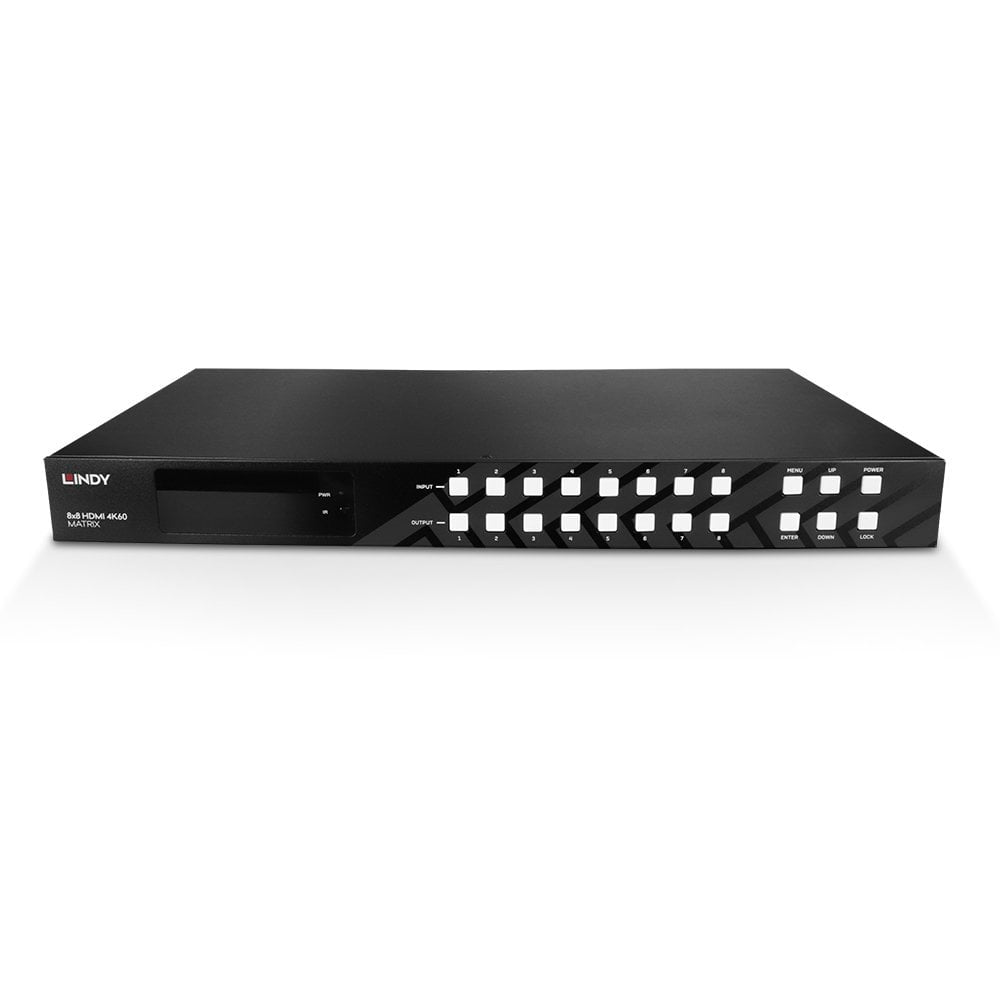 Lindy HDMI-Matrix 8×8, 4K 60 Hz