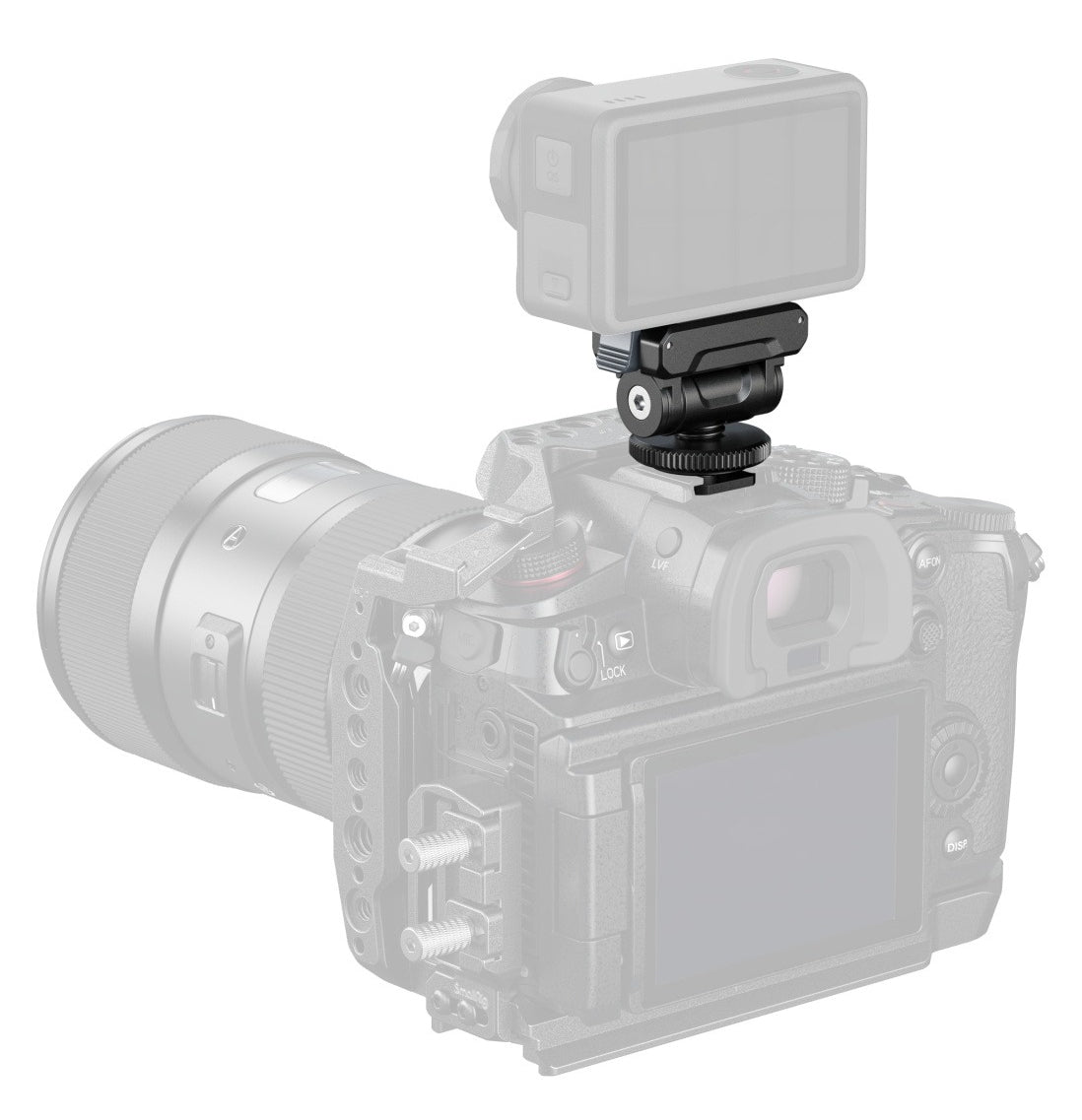 SmallRig 5436 Montageadapter – 45,1 × 27,9 × 38,2 mm – für DJI Osmo Action 4, Osmo Action 5 Pro, Osmo Action 3