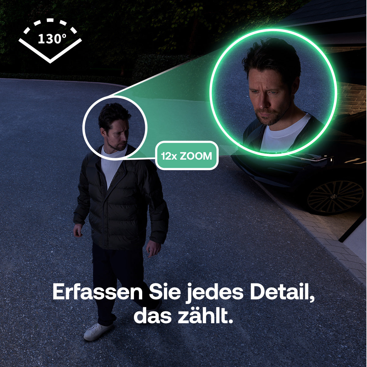 Arlo VMC3280 Essential3 Outdoor Wildkamera – 4 MP, Reichweite 5 m, IP65, für Google Assistant, Weiss, 2er-Pack