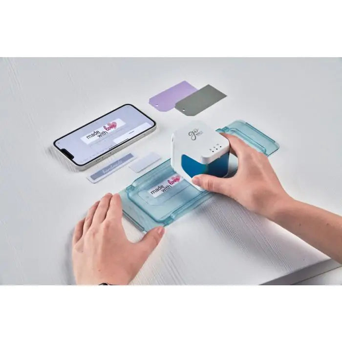 Colop Lineal, blau/transparent – für E-Mark Go, 164874