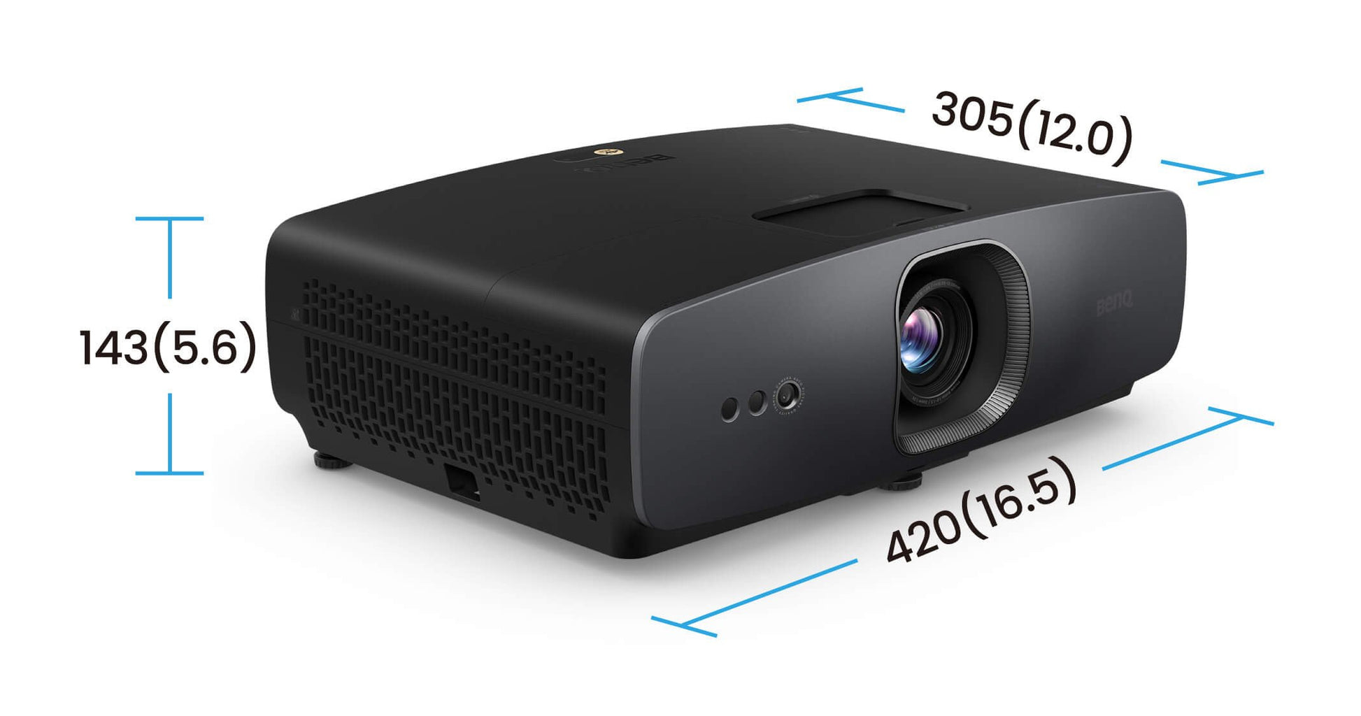 BenQ W2720i, LED-DLP-Projektor – Ultra HD 4K, 2500 ANSI-Lumen, 16:9