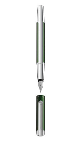 Pelikan PURA – Federspitze F – Waldgrün – Patronen