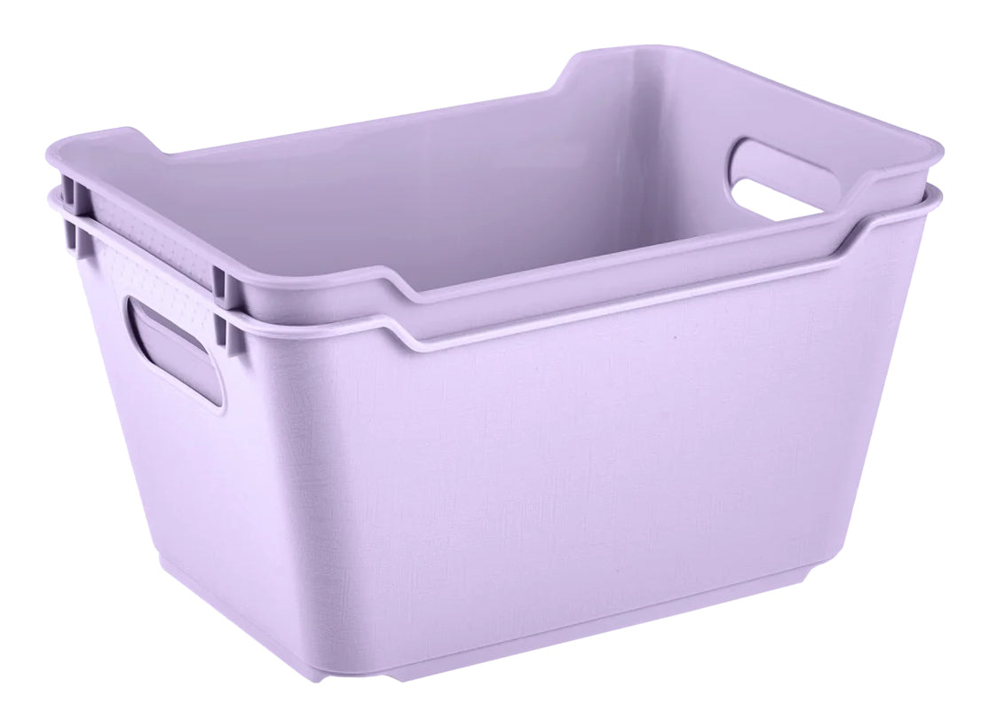 keeeper Lotta Aufbewahrungsbox 1,8 l (ohne Deckel) – Polypropylen (PP) – violett