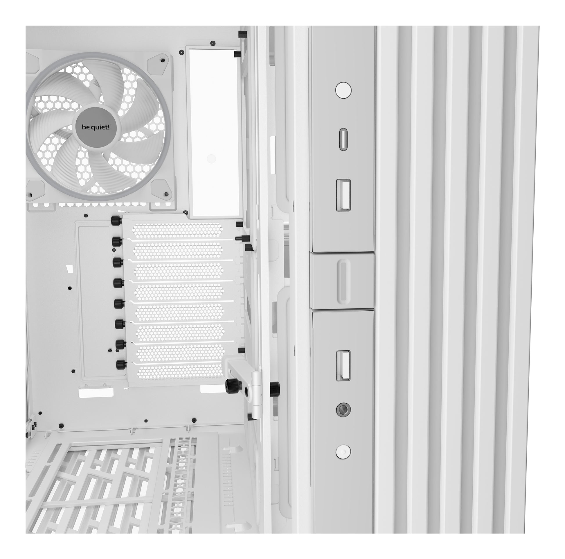 be quiet! be quiet LIGHT BASE 900 DX – PC-Gehäuse – Full Tower, Weiss, ATX/EATX, 8 Slots, 4×2,5"/1×3,5", Seitenfenster