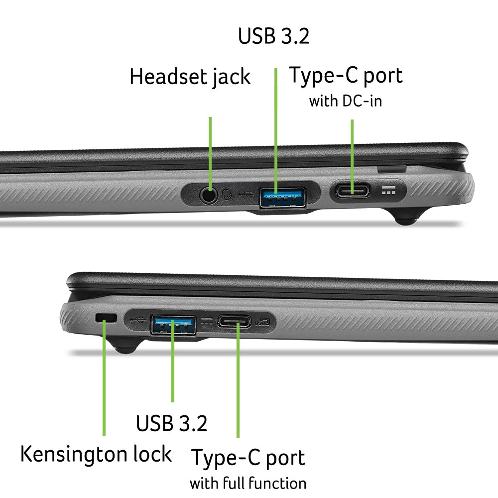 Acer Chromebook 311 – 11,6" WXGA, Kompanio 540, 4 GB, 32 GB eMMC, Chrome OS, QWERTZ (CH)