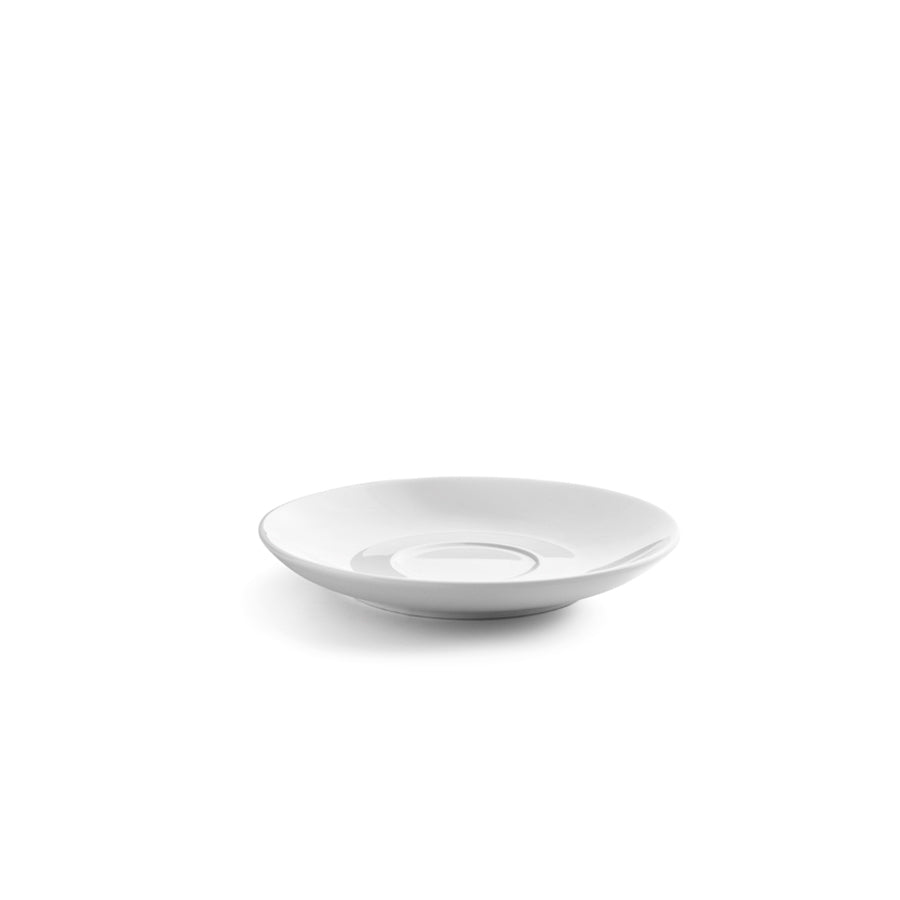 Ibili Kaffeetasse – Set 8-teilig, 310 ml, Porzellan, Weiss, spülmaschinenfest, mikrowellengeeignet