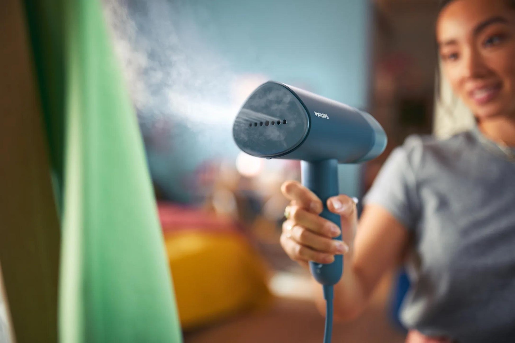 Philips Dampfbürste 3000 Serie STH3000/20 – blau, Kunststoff, 9,5 × 20,5 × 1,7 cm, 20 g/min
