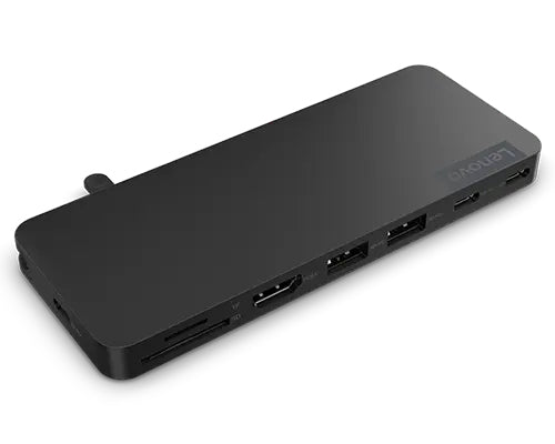 Lenovo 4X11N40212 Multiport-Adapter – USB-C, 1× HDMI, 2× USB-A, 2× USB-C, 65 W PD, für Windows/Mac/Linux