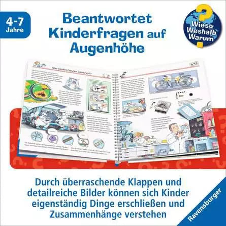 Ravensburger Buch – Wieso? Weshalb? Warum? – Alles über die Polizei (Band 22), 16 Seiten, Deutsch, 4–7 Jahre