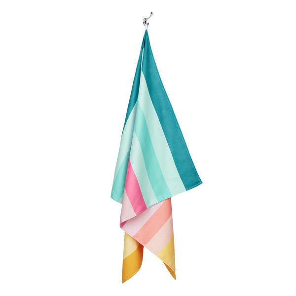 Dock & Bay Summer XL Coastal Candy Wohndecke – Polyester, Mehrfarbig – 90 × 200 cm