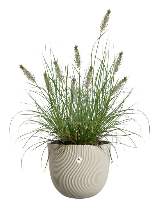 elho Sereh Blumentopf – Ø 30 × 25 cm, 13 l – Kunststoff, beige