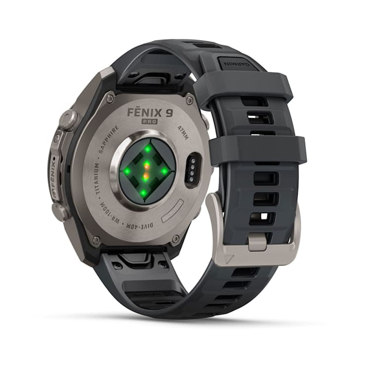 Garmin Fenix 9 Pro 47 mm GPS – Titan, Graphit, 100 m, für Android, iOS