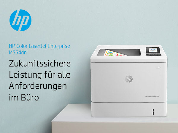 HP Color LaserJet Enterprise M554dn – A4, Farbe, 33 S./Min., USB