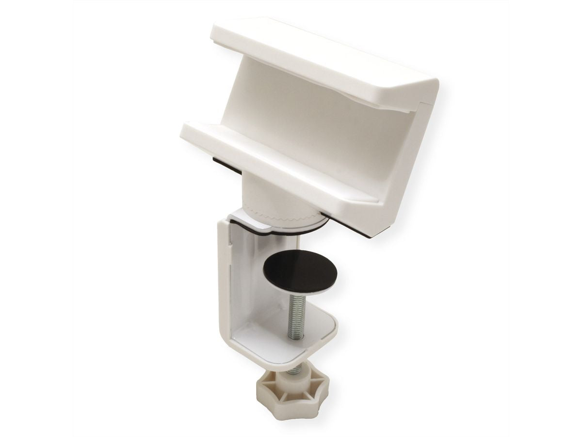 VALUE Kabel-Clip Klemmhalterung für Tisch/Bank – schwenkbar, verbessertes Kabelmanagement, 100 × 61 × 172 mm