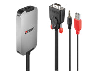 Lindy VGA auf DisplayPort Adapter, DP 1.2