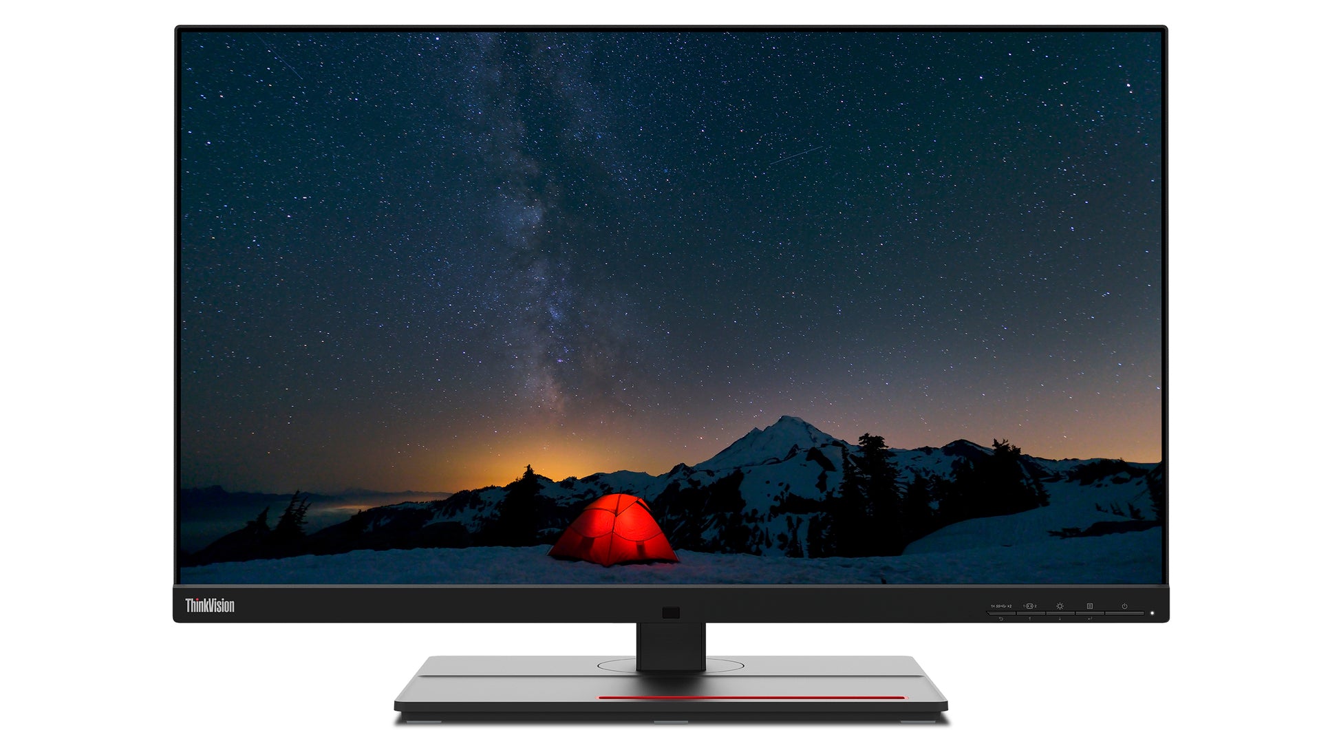 Lenovo ThinkVision P27u-20 – 27", 3840 × 2160 (4K), IPS, Webcam, KVM, DisplayHDR 400