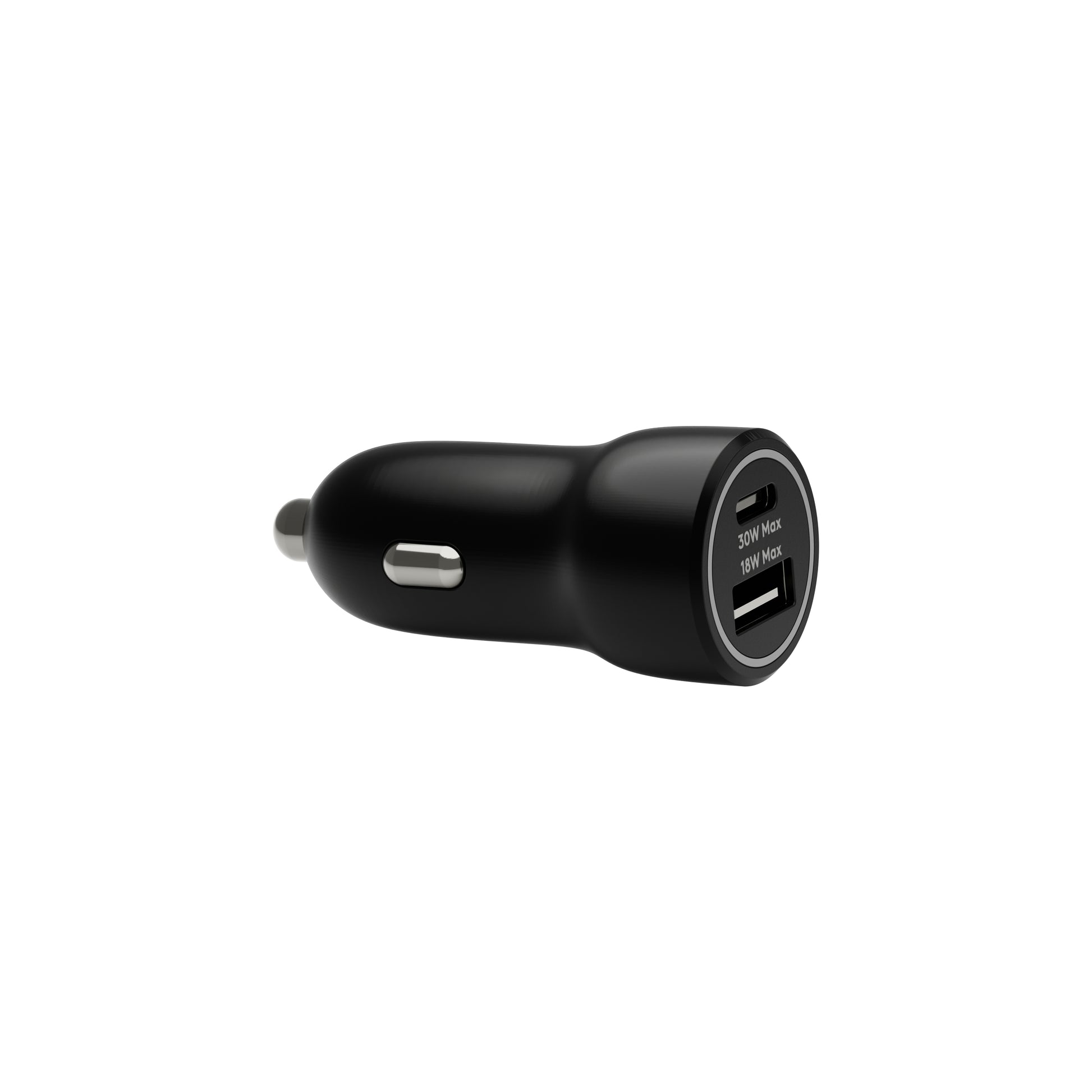 dbramante1928 Ladegerät – 30 W + 18 W, 1× USB-C + 1× USB-A, Zigarettenanzünder-Stecker – für 12–24 V Fahrzeuge