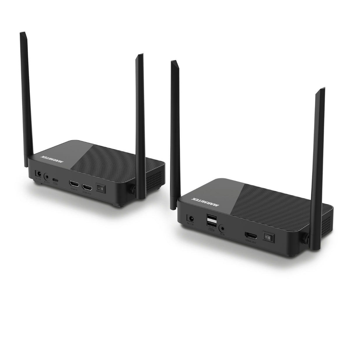 Marmitek TV Anywhere Wireless 4K LL – Wireless HDMI Extender-Set, 1× HDMI Ein-/Ausgang, 4K, 50 m, HDR, HDCP 2.2