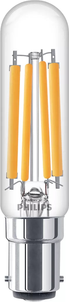 Philips by Signify Philips LED-Leuchtmittel B15 T20L – 806 lm, 6,5 W, Warmweiss 2700 K – Transparent, Glas – 1 Stk.