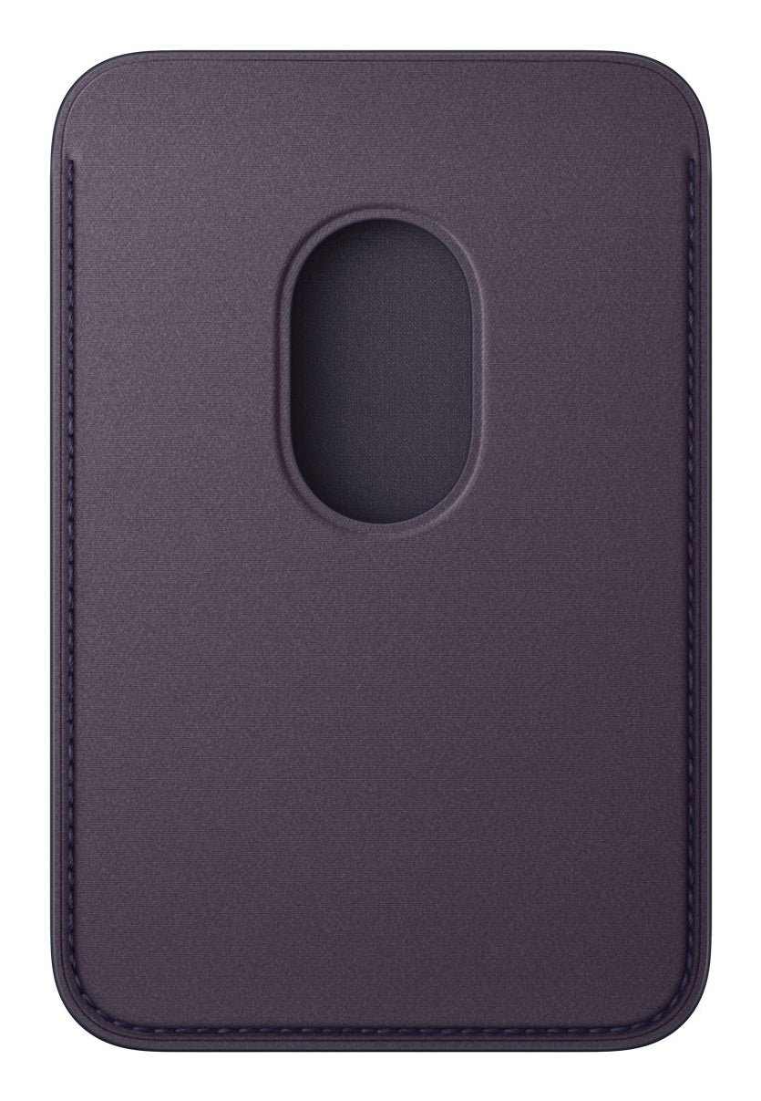 Apple Feingewebe Wallet mit MagSafe – Kartenhalter/Wallet – für iPhone (MagSafe) – Violett