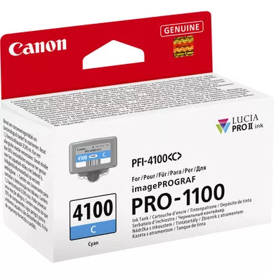 Canon Tintenpatrone PFI-4100 C, cyan, original
