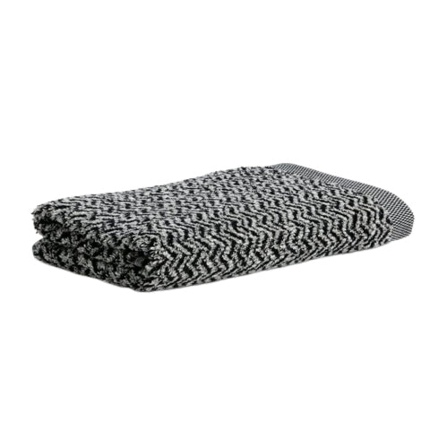 Möve Duschtuch Brooklyn – 80 × 150 cm, Weiss, 85% Baumwolle/10% Viskose/Leinen, 600 g/m²