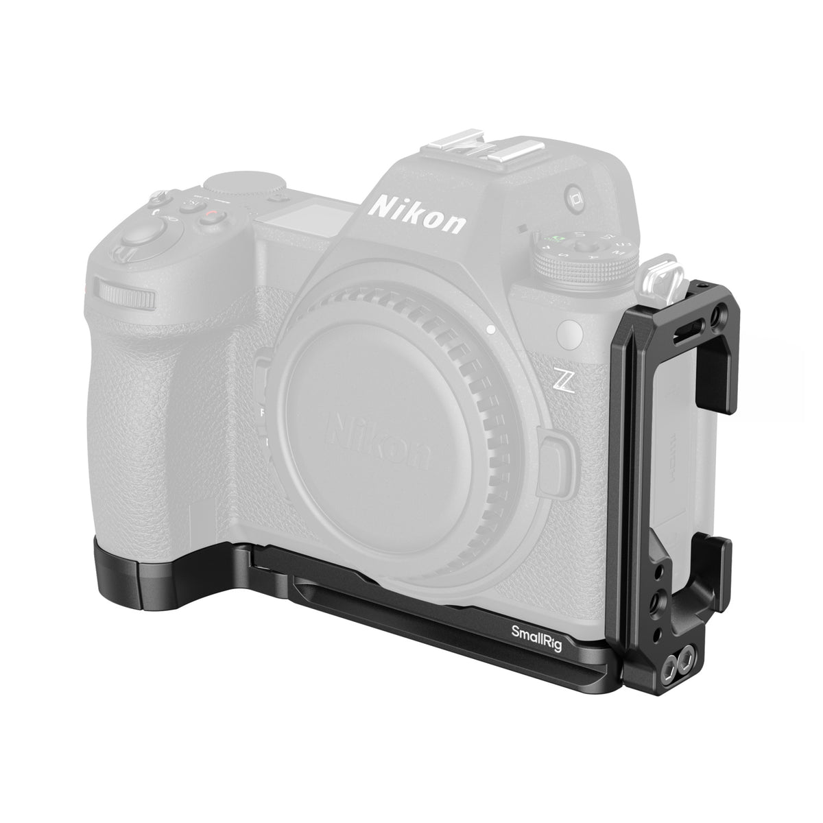SmallRig 4523 Plattenmontage – für Nikon Z 6III – Schwarz – 147,4 × 64,7 × 90 mm – 1/4"-20, 3/8"-16