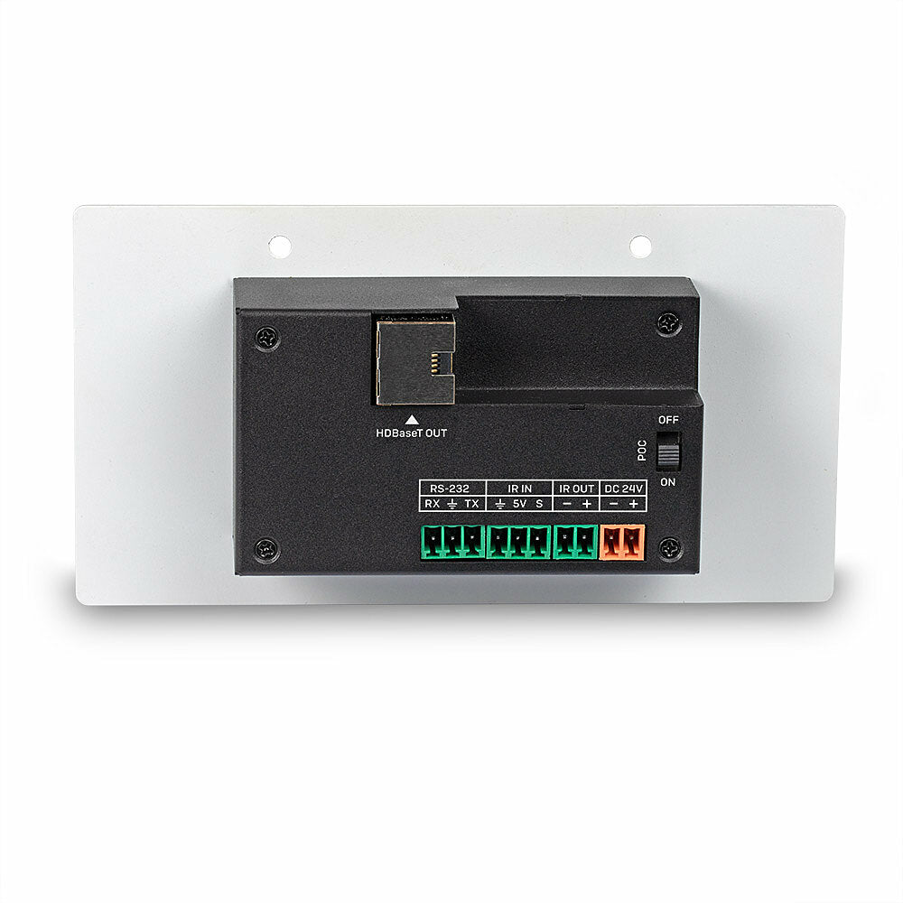 Lindy HDMI/USB-C KVM-Extender über HDBaseT, bis 150 m, EU WallPlate