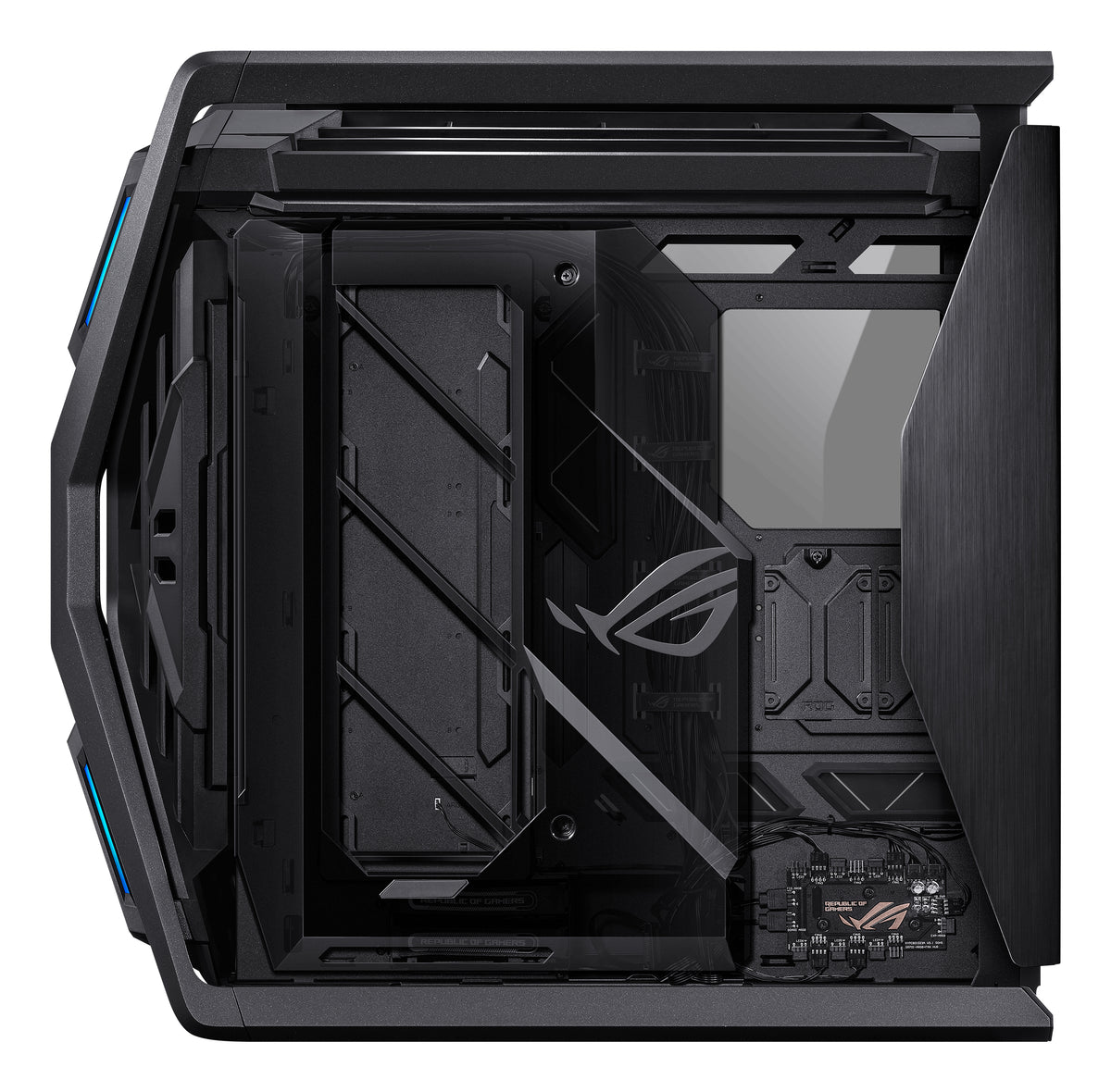 ASUS ROG HYPERION GR701 BTF EDITION – PC-Gehäuse – Tower, EATX/ATX/mATX/Mini-ITX, Schwarz, 460 mm GPU