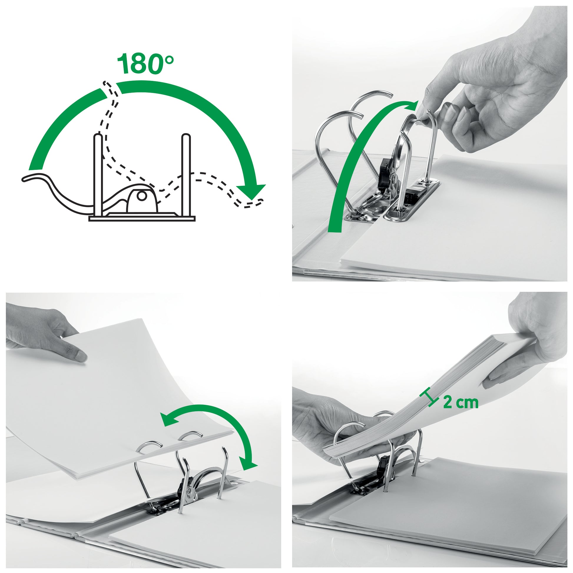 Leitz Ringmappe – A4 – Gelb