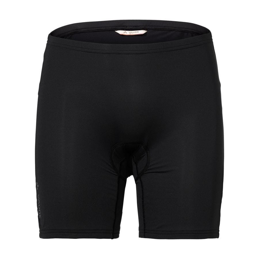 VAUDE Velo-Innenhose, T-Pad – XL – 86% Polyester (recycelt), 14% Elasthan (recycelt), Schwarz