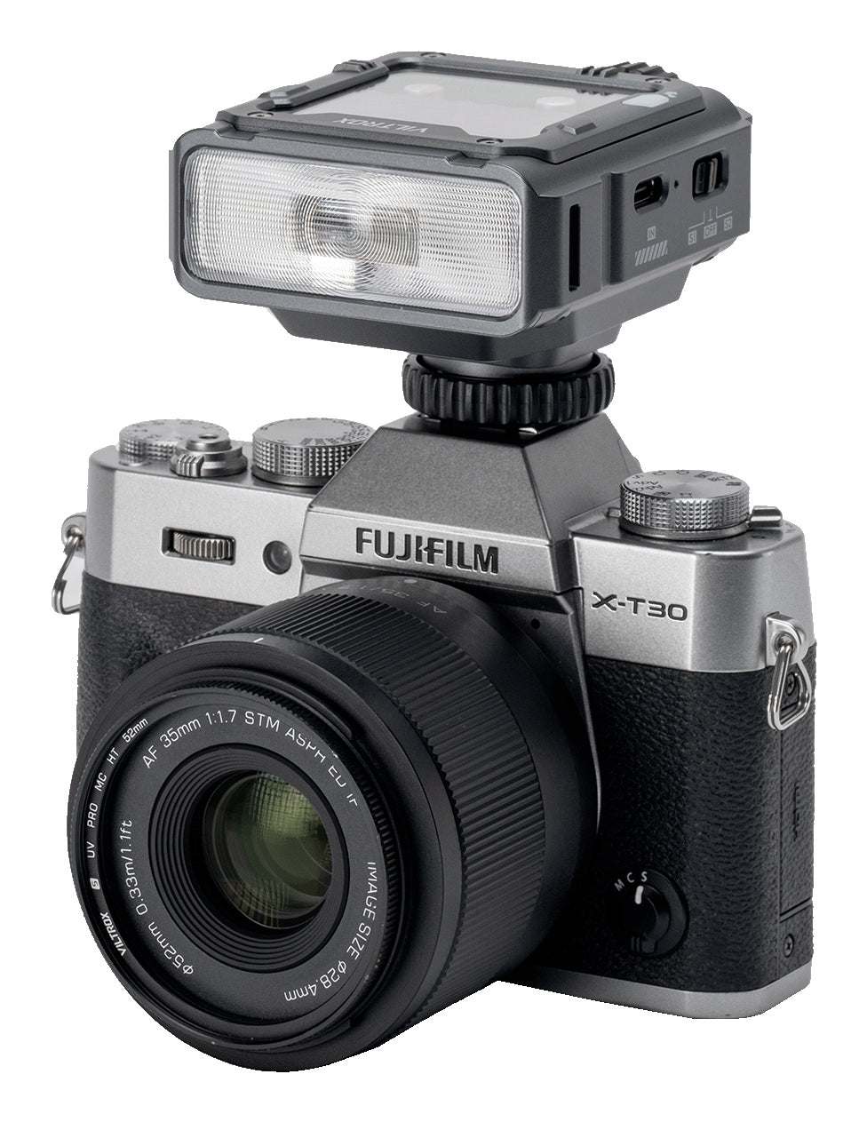 Viltrox Spark Z3-F Kompaktes Blitzlicht – Leitzahl 26, TTL, 650 Blitze/Ladung, 1.800 mAh Akku – für Fujifilm
