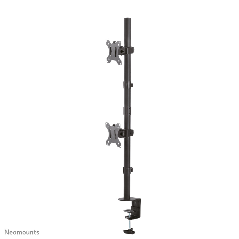 Neomounts FPMA D550DVBLACK – Monitorarm, 2, bis 32", VESA 75 × 75/100 × 100 mm, 6 kg, schwarz