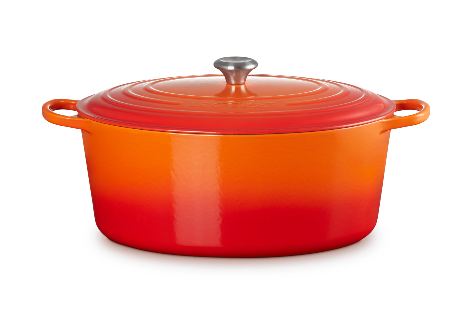 Le Creuset Kochtopf Signature Bräter – 13,9 l, Gusseisen, Emaille, für Induktion, Gas, Glaskeramik u. a.