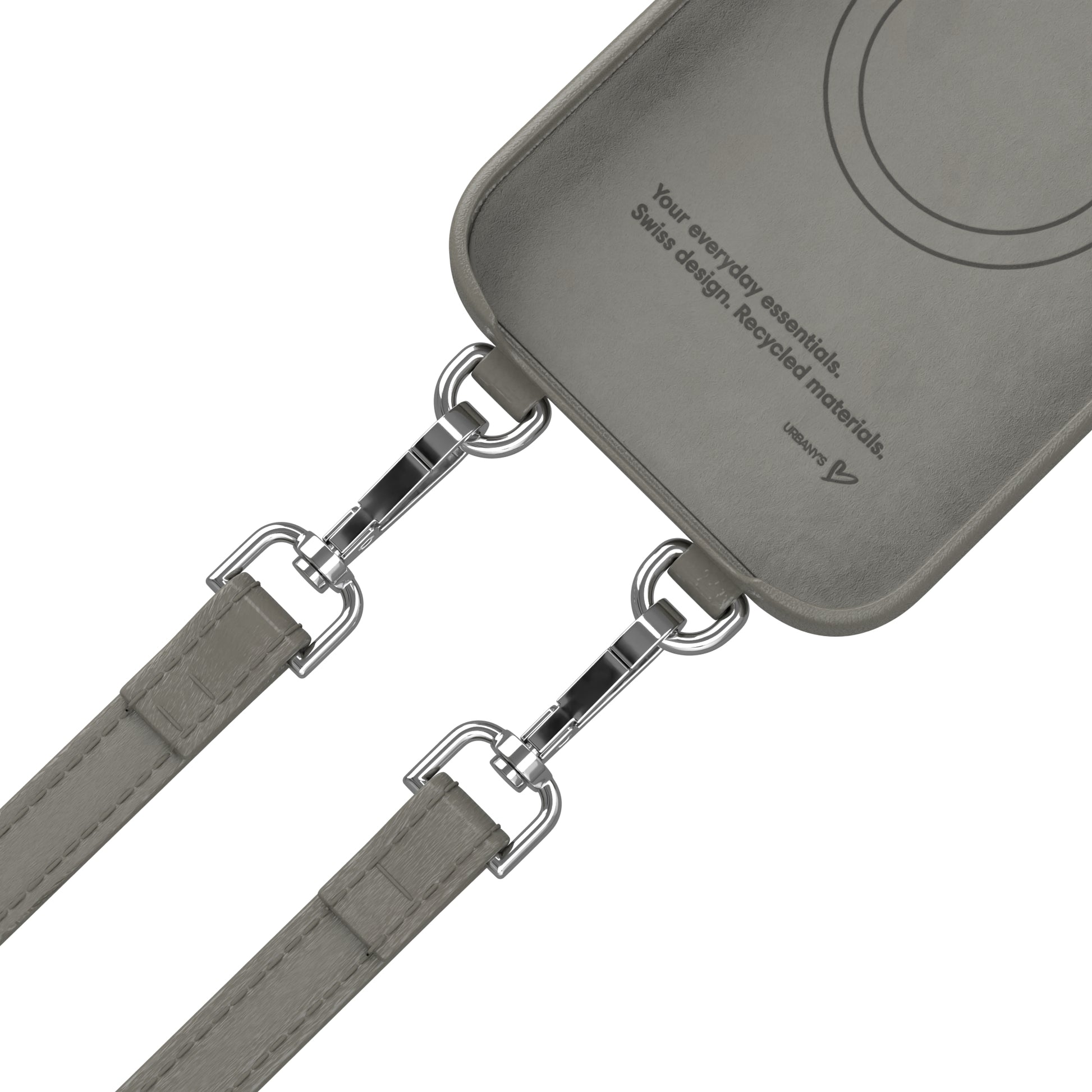 Urbany's Necklace-Hülle – für Apple iPhone 17 Pro – Stormy Sky – Kunststoff – mit Kordel