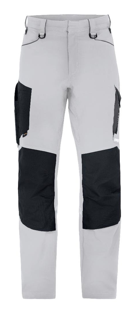 Uvex Malschürze – Erwachsene, Polyester/Elasthan, Weiss