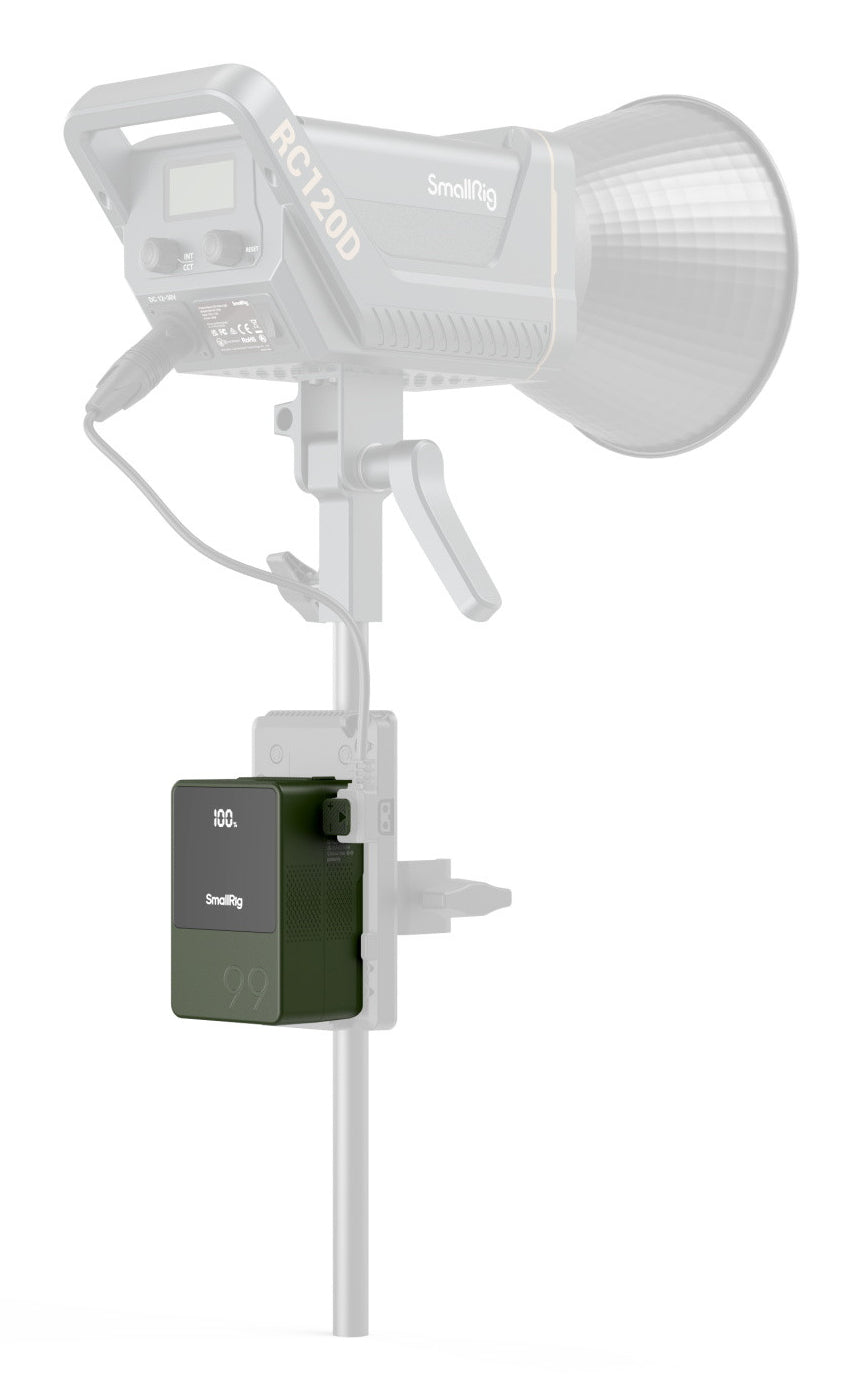 SmallRig VB99 mini V-Mount Akku – 6700 mAh (99 Wh), 14,8 V, D-Tap 16,8 V, USB-A/USB-C, 5 A – für Universal