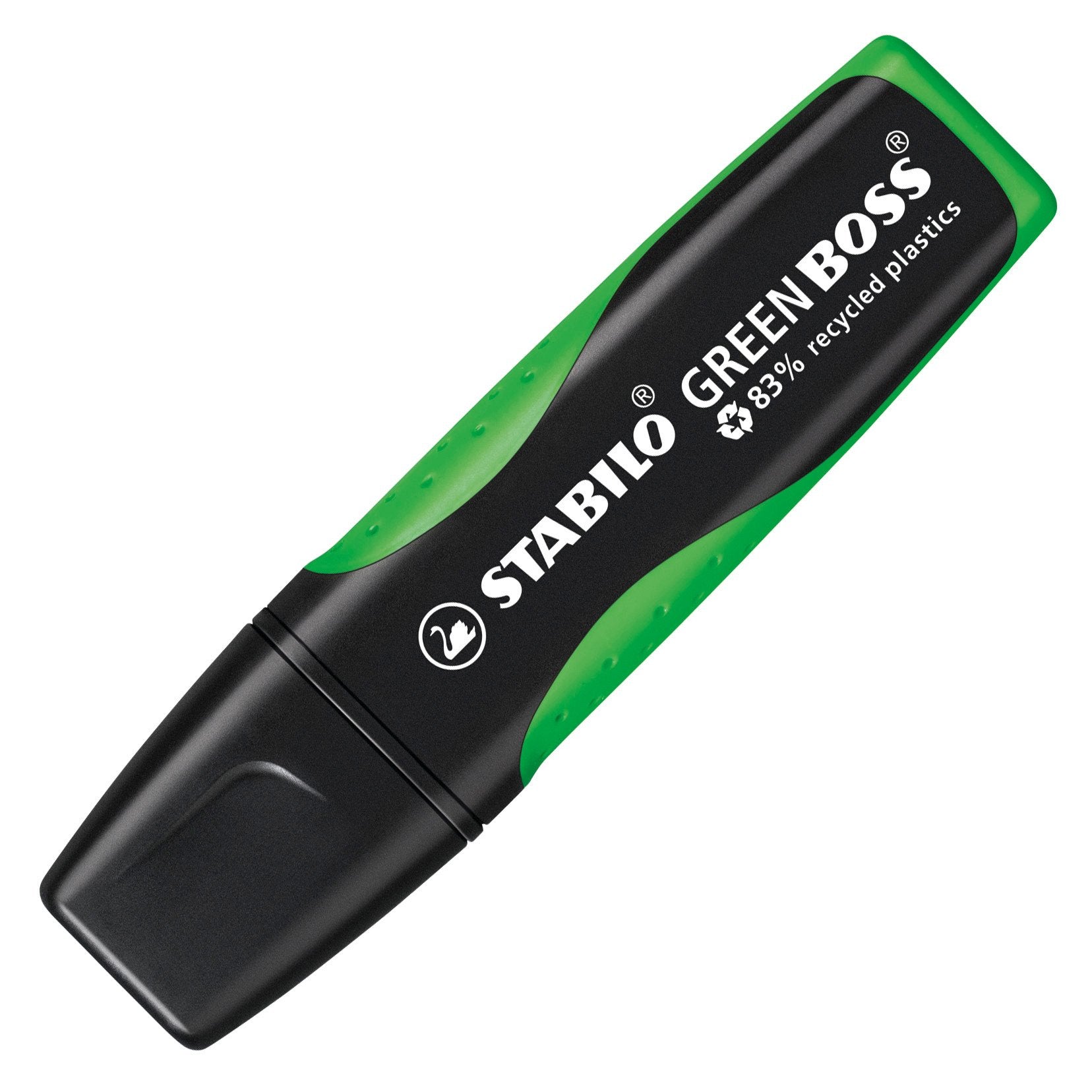 STABILO BOSS Textmarker Grün – Keilspitze, 2–5 mm, nachfüllbar