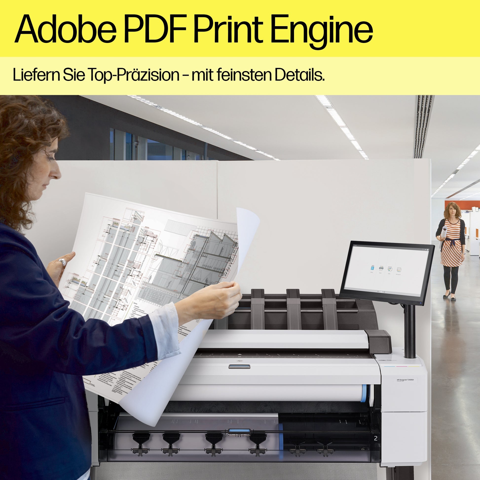 HP DesignJet T2600dr PS – Grossformat Tintenstrahl-MFP 36"