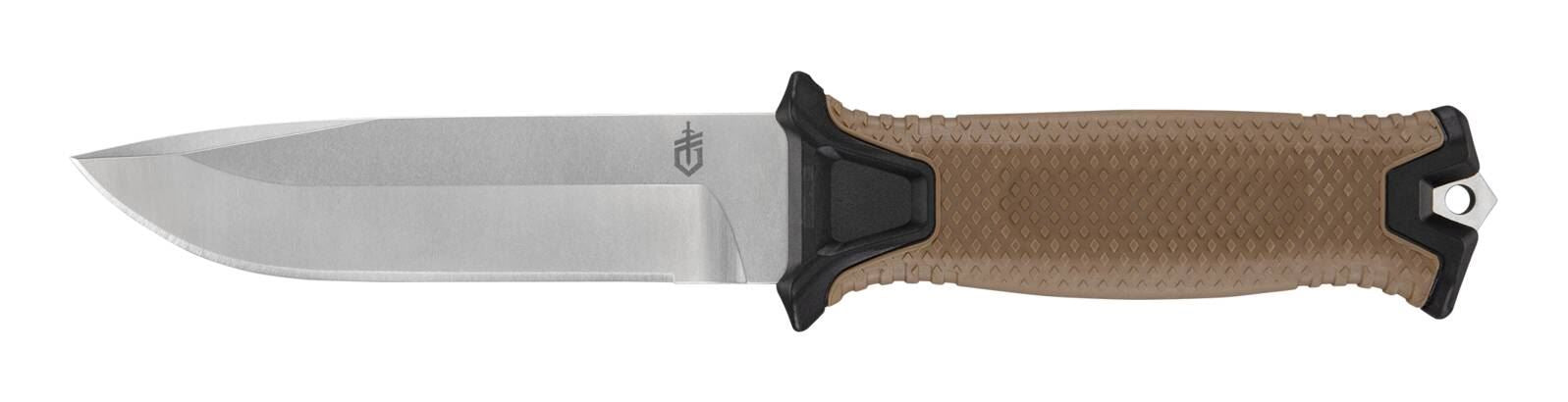 Gerber Strongarm Magnacut – Outdoormesser 122 mm, glasfaserverstärkter Nylongriff, mit Scheide, braun