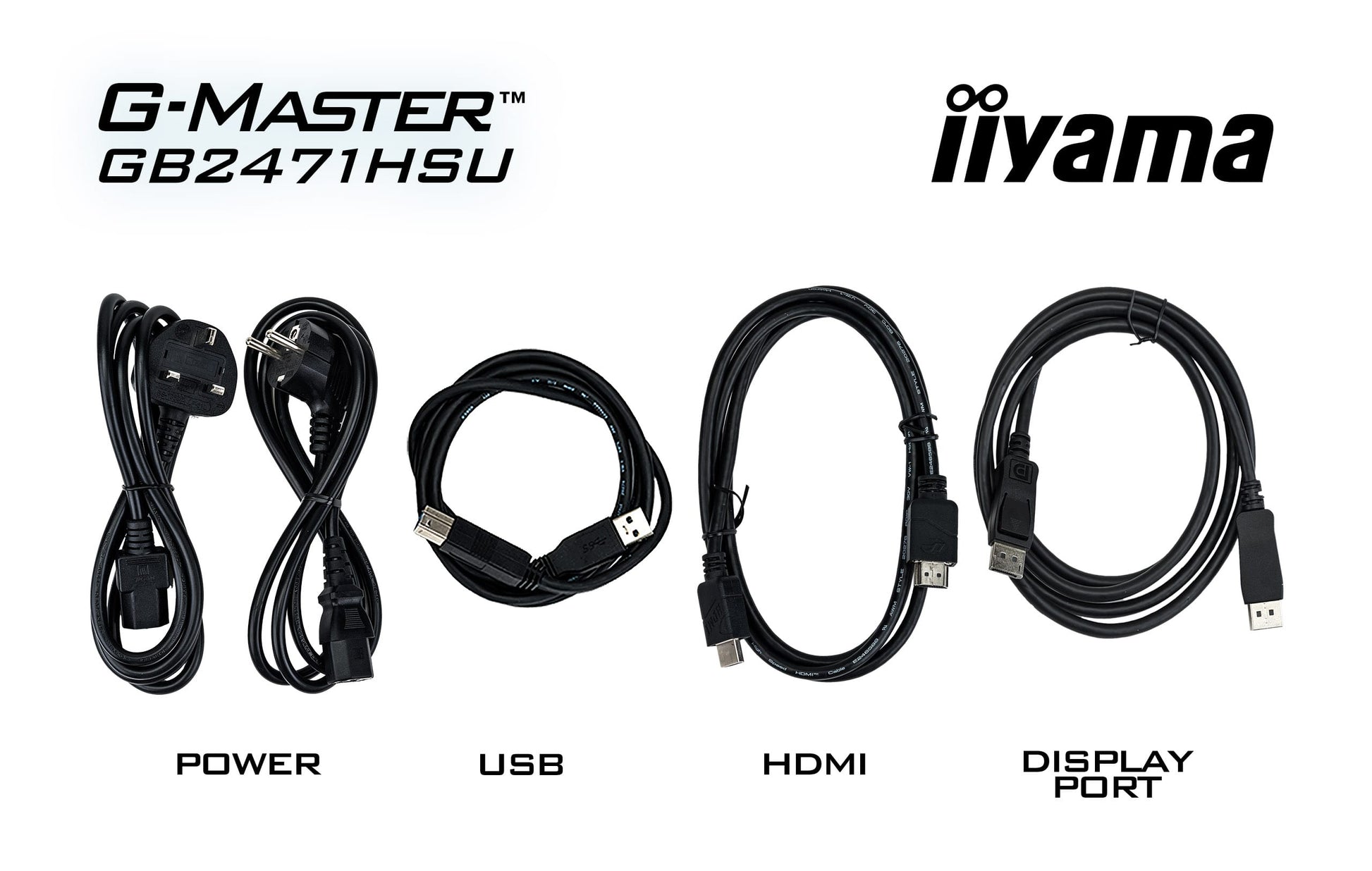 iiyama GB2471HSU-B1 – Monitor, 24", Fast-IPS, 240 Hz, Adaptive-Sync, 0,3 ms Reaktionszeit