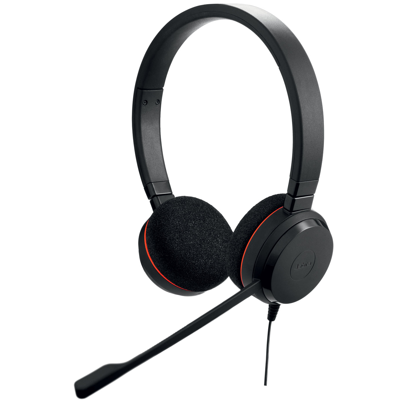 Jabra EVOLVE 20 Stereo UC – Duo Headset – USB‑C/USB‑A Adapter