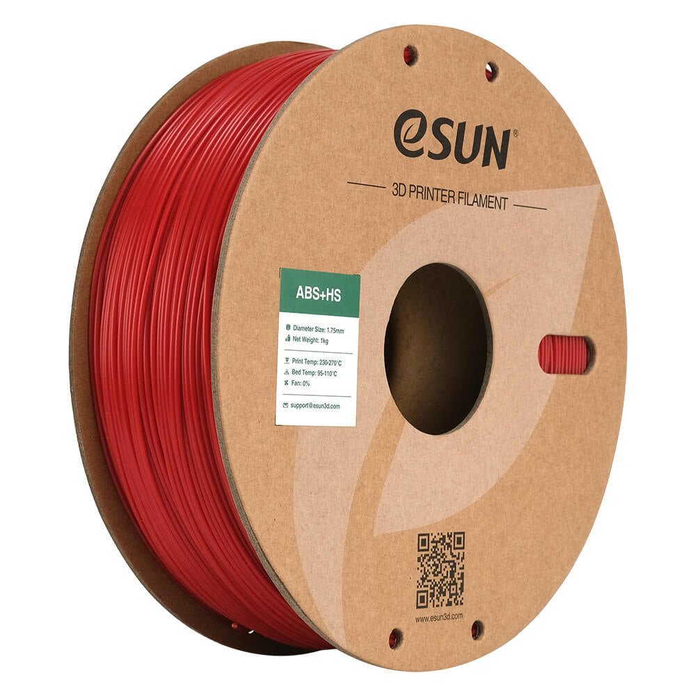 eSUN 3D-Drucker-Filament ABS 1,75 mm Feuerrot, 1 kg
