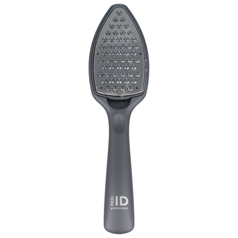 Parsa Beauty Hornhautraspel – manuell, 22,2 cm – Anthrazit, Edelstahl