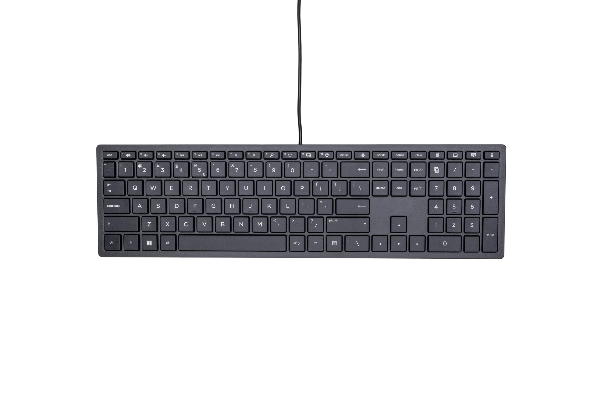 HP PAV Wired Keyboard 300 – Tastatur – Mechanisch – Kabelgebunden, USB – Schwarz