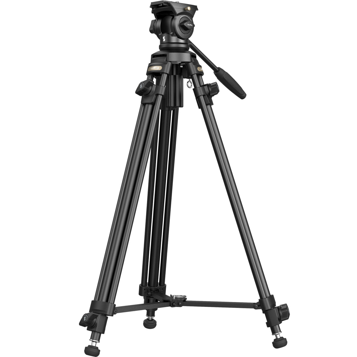 SmallRig 4684 AD-50 Lite Video-Stativ – bis 158 cm, Traglast 5 kg – Schwarz