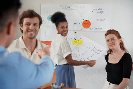 Nobo Whiteboard – 60 × 45 cm, magnetisch