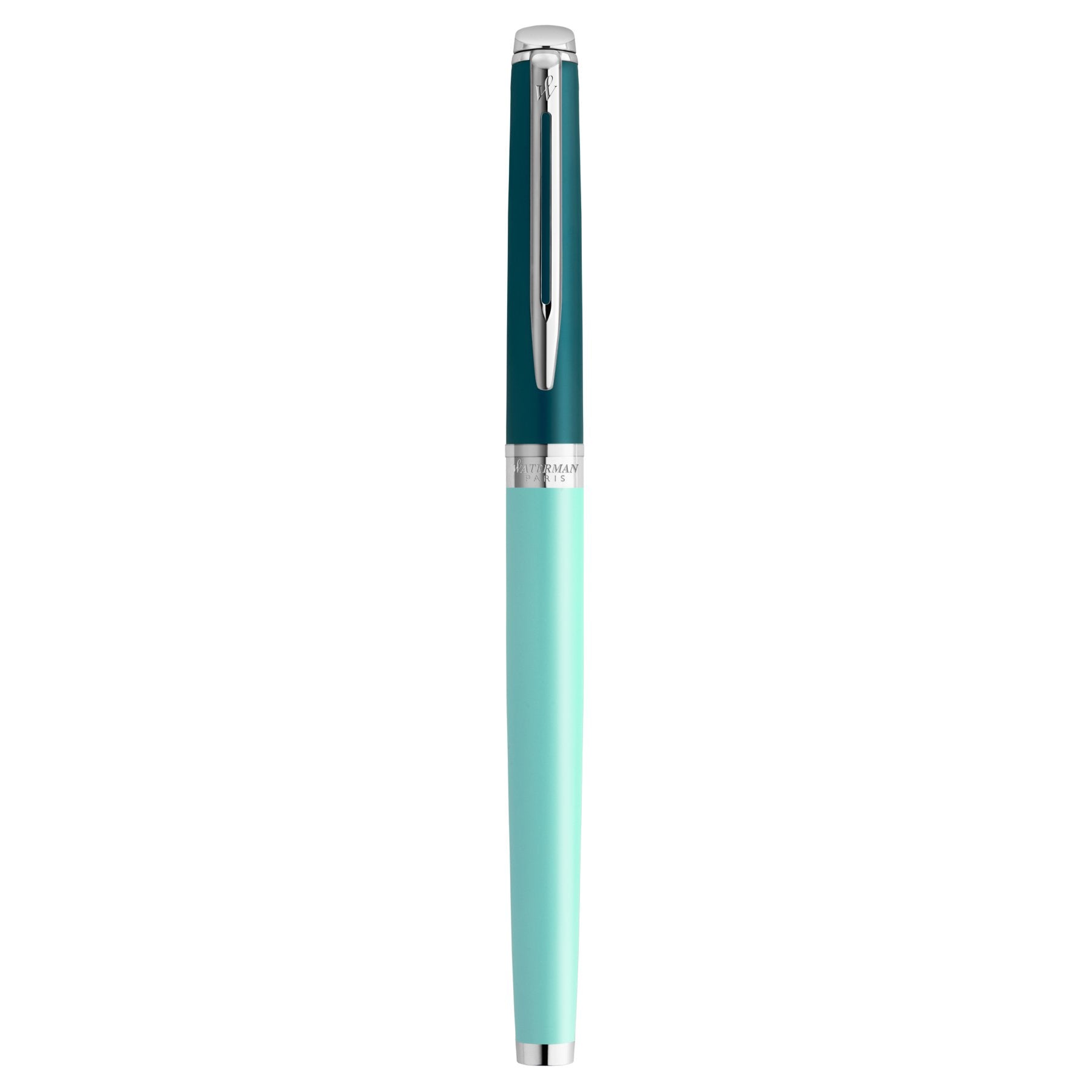 Waterman Hémisphère Colour Blocking – Mittlere Feder – Blau – Palladium