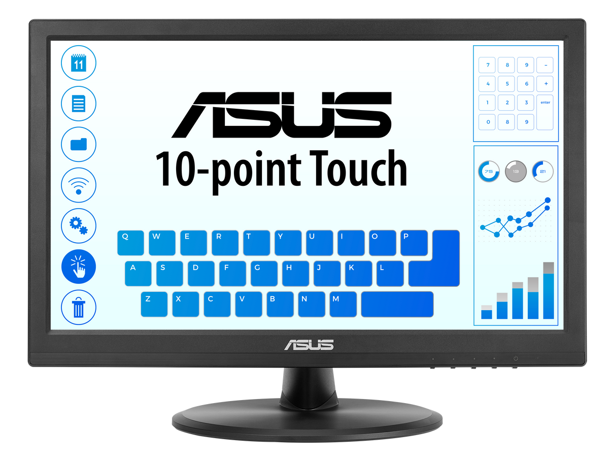 ASUS VT169HE (90LM09V1-B01170) – 15,6" Touch, 1920 × 1080 (Full HD), IPS