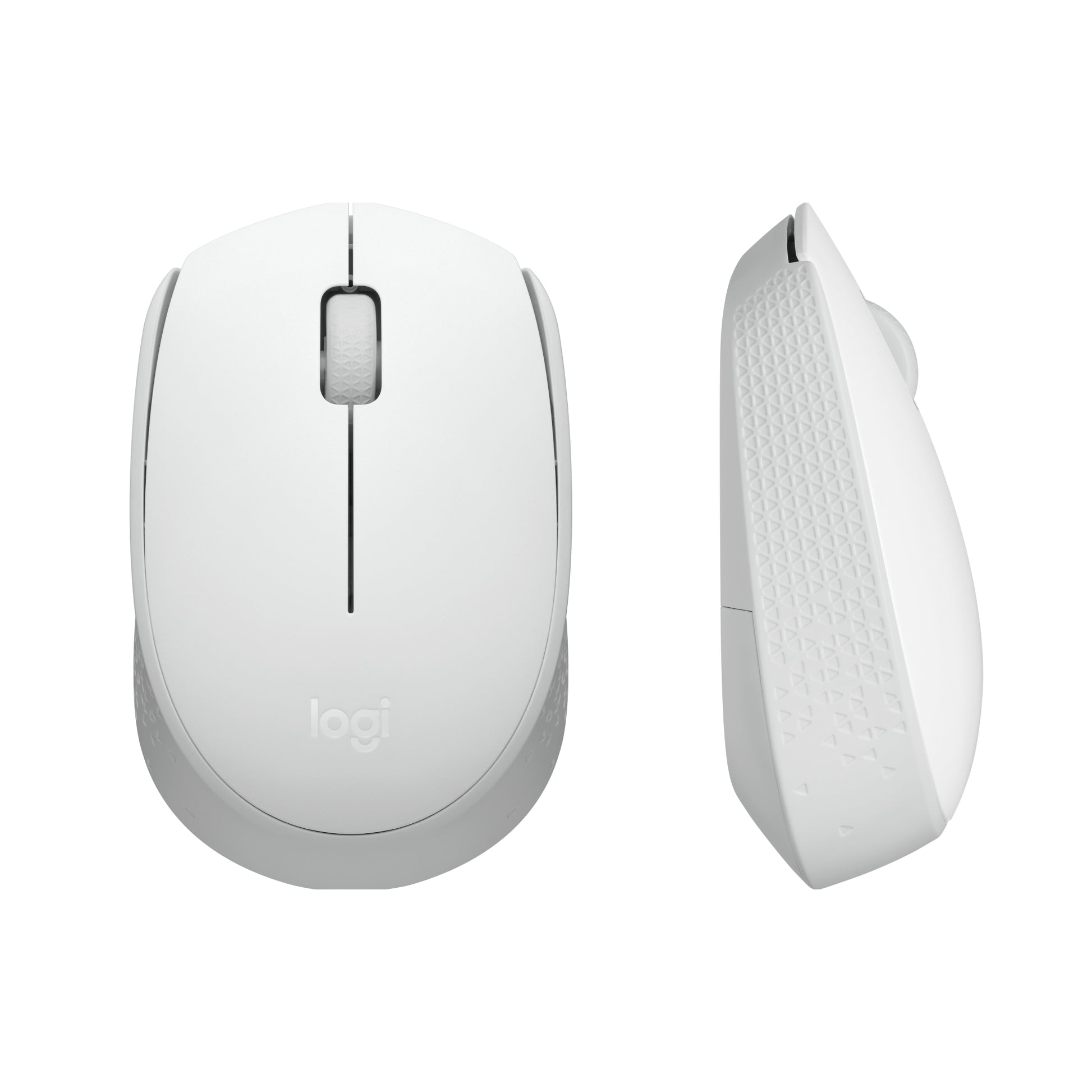 Logitech M171 – Maus – Kabellos (2,4 GHz), beidhändig, Weiss
